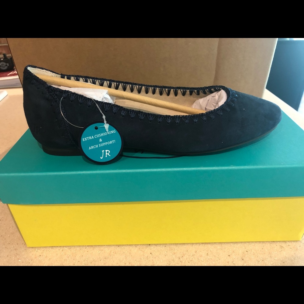 Jack Rogers Suede Flats